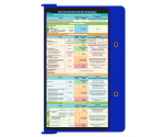 WhiteCoat Clipboard® - Blue Ovarian/Adnexal Sonography Edition